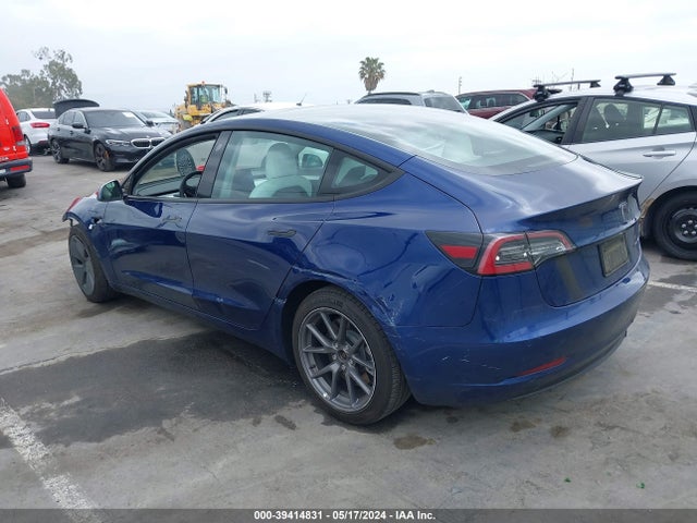 Tesla Model 3 Long Range Dual Motor All-wheel Drive 2021 5YJ3E1EB6MF070964 Image 3