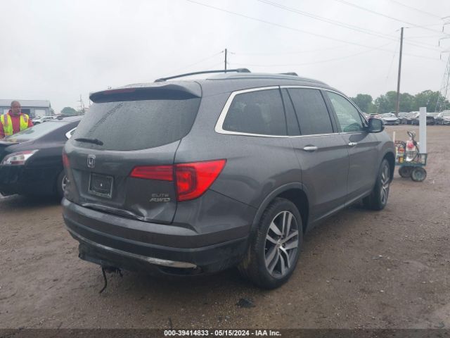 5FNYF6H00HB100850 Honda Pilot Elite