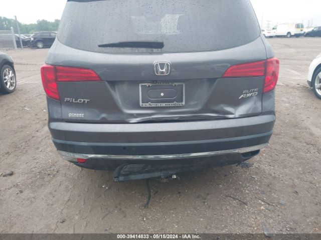 5FNYF6H00HB100850 Honda Pilot Elite