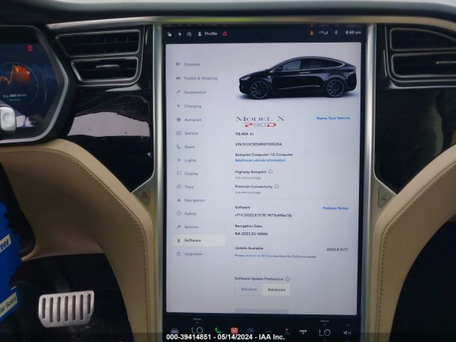 5YJXCBE49GF005254 Tesla Model X 75d/p100d/p90d