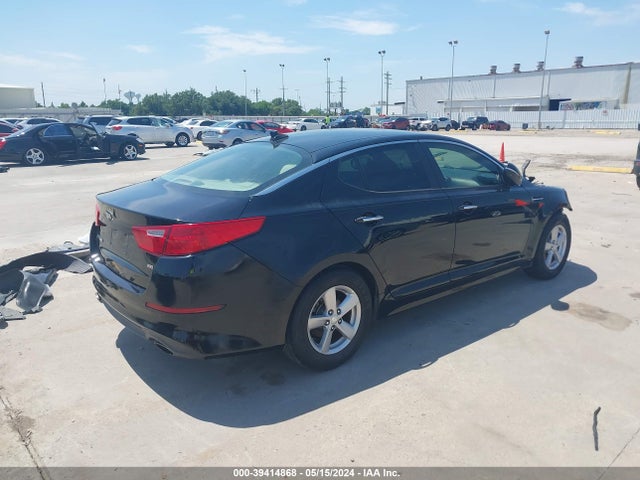 KIA Optima Lx 2014 5XXGM4A71EG329642 Image 4