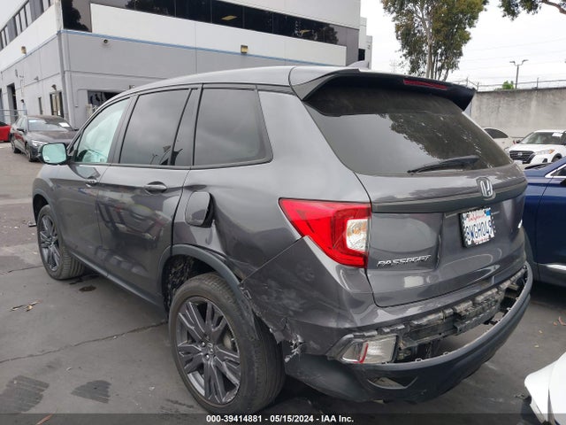 Honda Passport Awd Ex-l 2021 5FNYF8H53MB023957 Image 3