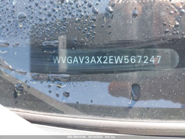 WVGAV3AX2EW567247 Volkswagen TIGUAN SE