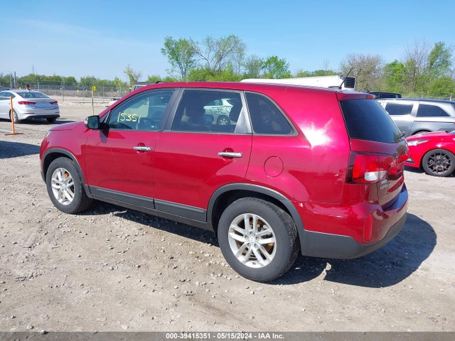 KIA SORENTO LX 2015 5XYKT3A6XFG618952 Image 3