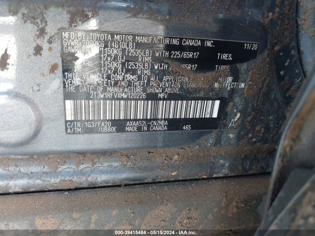 Toyota Rav4 Xle 2021 2T3W1RFVXMW120226 Image 9
