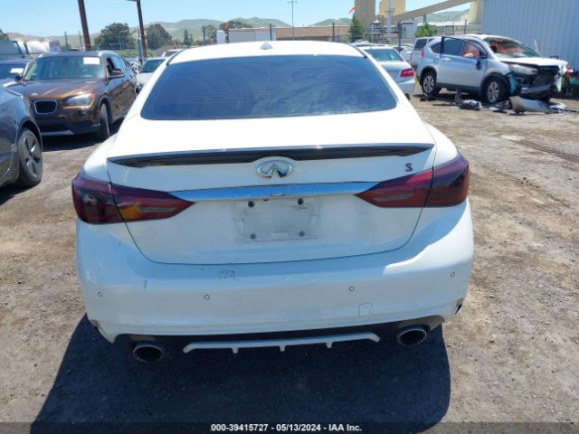 JN1FV7AP3KM760695 Infiniti Q50 3.0t Red Sport 400