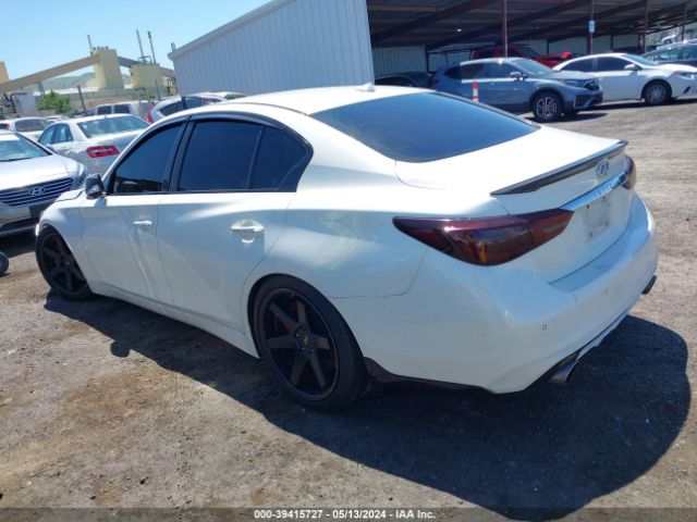 JN1FV7AP3KM760695 Infiniti Q50 3.0t Red Sport 400