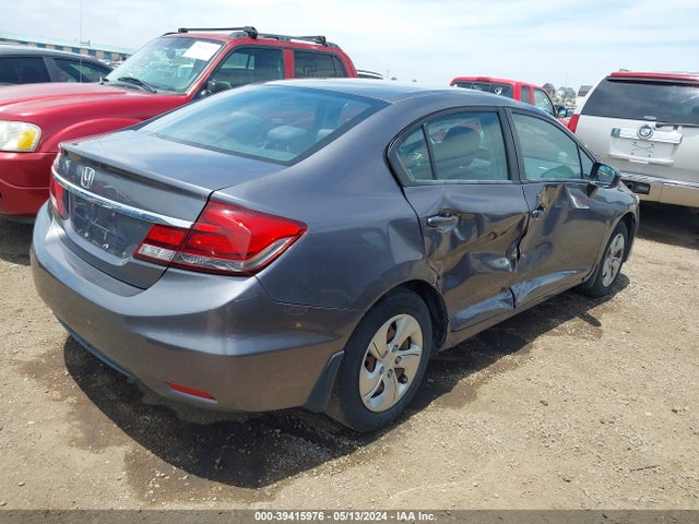 Honda Civic Lx 2015 19XFB2F50FE097414 Image 4