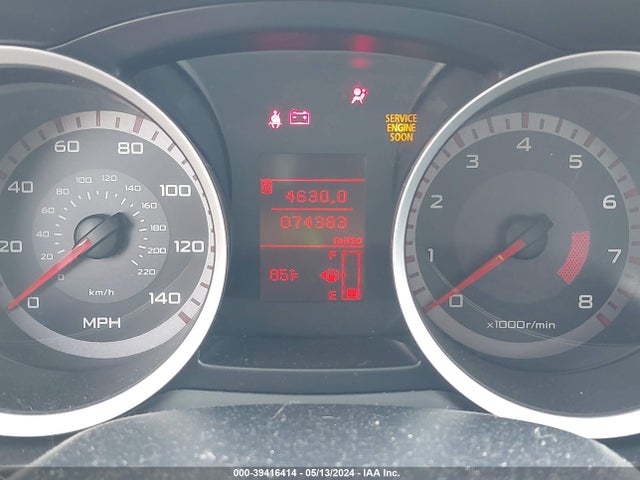 2009 MITSUBISHI LANCER JA3AU16U49U044855 Photo 6