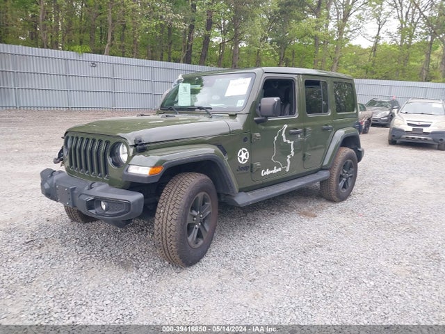 1C4HJXENXMW591521 Jeep Wrangler Unlimited Sahara Altitude 4x4