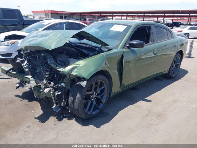 Dodge Charger Sxt Rwd 2022 2C3CDXBG7NH243526 Image 2