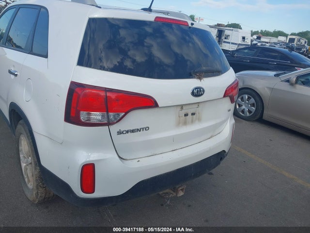 KIA SORENTO LX 2015 5XYKTDA79FG607486 Image 6