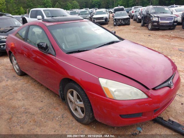 Auction sale of the 2003 Honda Accord 2.4 Ex, vin: 1HGCM71633A027951, lot number: 39417451