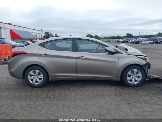 5NPDH4AE0GH716275 Hyundai ELANTRA SE