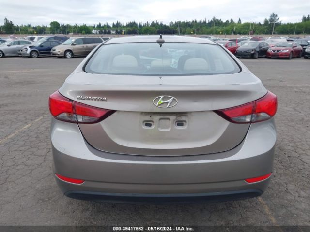 5NPDH4AE0GH716275 Hyundai ELANTRA SE