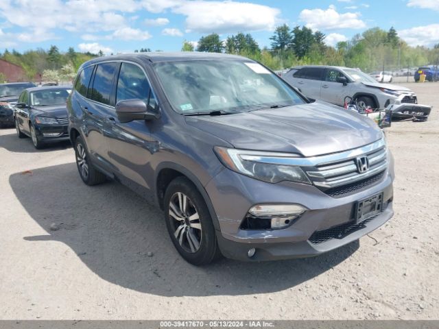 2016 Honda Pilot Ex-l მანქანა იყიდება აუქციონზე, vin: 5FNYF6H70GB073998, აუქციონის ნომერი: 39417670