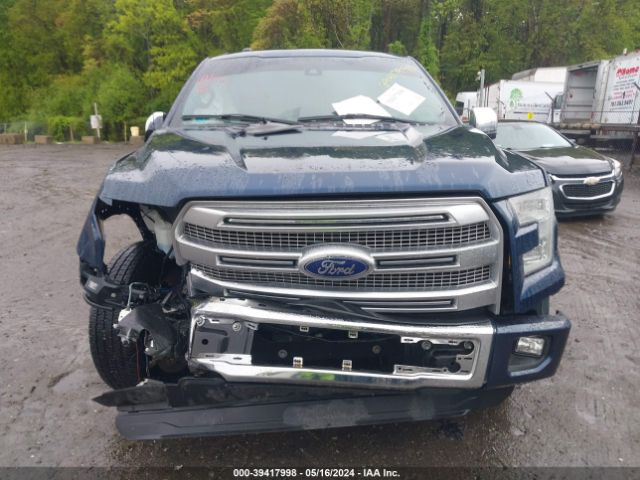 1FTEW1CF7FFC17660 Ford F-150 Platinum