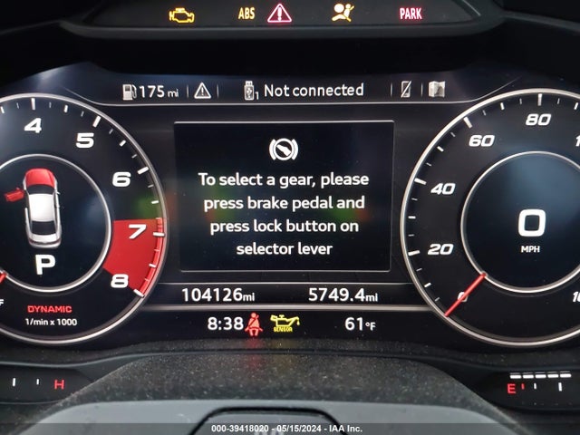 WAUB1GFF1J1053678 Audi S3 2.0t Premium Plus/2.0t Tech Premium Plus