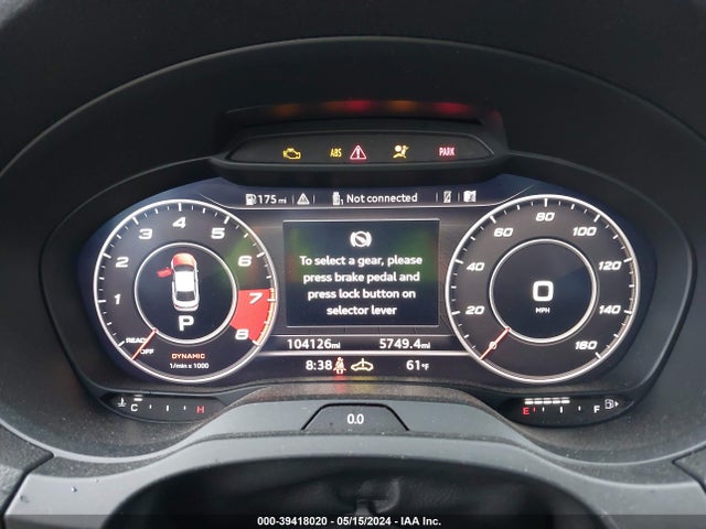 WAUB1GFF1J1053678 Audi S3 2.0t Premium Plus/2.0t Tech Premium Plus