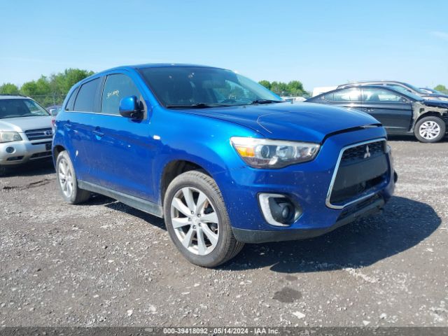 39418092 :رقم المزاد ، 4A4AR4AU6FE001628 vin ، 2015 Mitsubishi Outlander Sport Se مزاد بيع