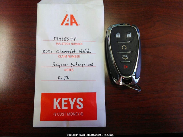Chevrolet Malibu Fwd Lt 2021 1G1ZD5ST7MF066959 Image 11