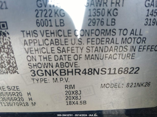 Chevrolet Blazer Awd 2lt 2022 3GNKBHR48NS116822 Image 9