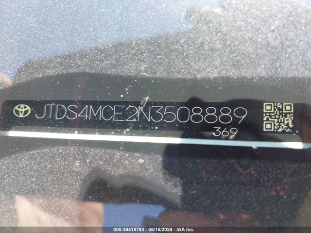 Toyota COROLLA SE 2022 JTDS4MCE2N3508889 Image 9