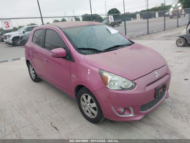 Auction sale of the 2015 Mitsubishi Mirage Es, vin: ML32A4HJ7FH034900, lot number: 39418980