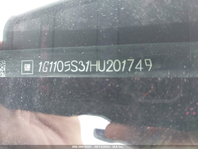 Chevrolet IMPALA 1LT 2017 1G1105S31HU201749 Image 9