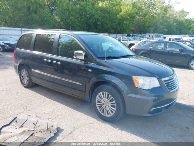 Auction sale of the 2014 Chrysler Town & Country Touring-l 30th Anniversary, vin: 2C4RC1CG2ER363880, lot number: 39419420