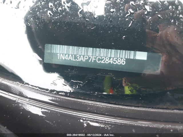 Nissan Altima 2.5 S 2015 1N4AL3AP7FC284586 Image 9