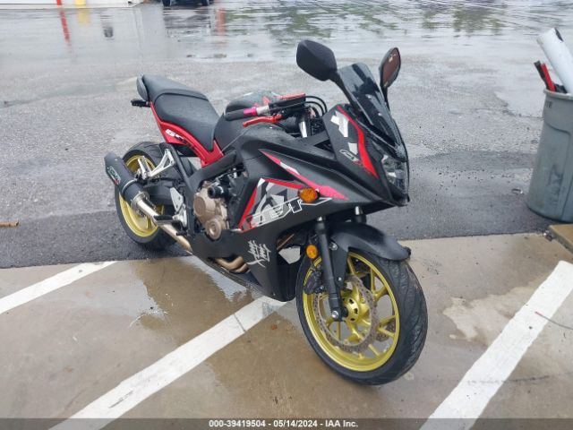 2018 HONDA CBR650 MLHRC7403J5400606