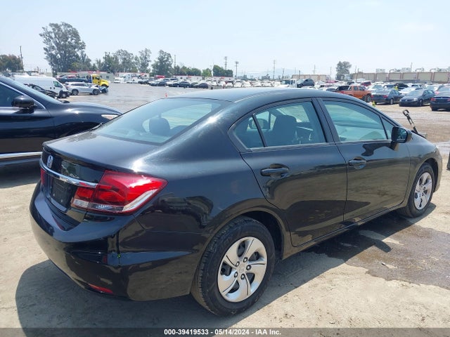 Honda Civic Lx 2014 19XFB2F52EE261115 Image 4