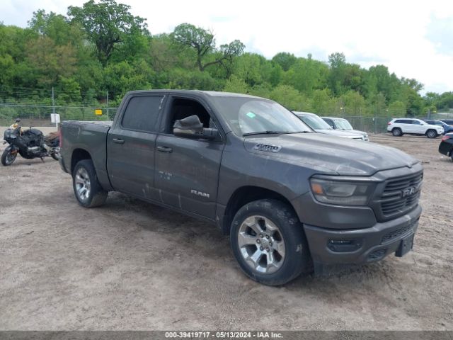 Auction sale of the 2019 Ram 1500 Big Horn/lone Star, vin: 1C6SRFFT6KN649379, lot number: 39419717
