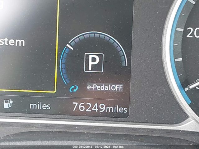 1N4AZ1CP7KC304992 Nissan LEAF SV