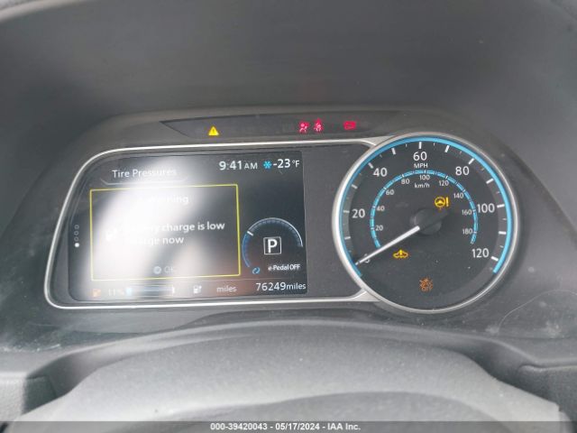 1N4AZ1CP7KC304992 Nissan LEAF SV