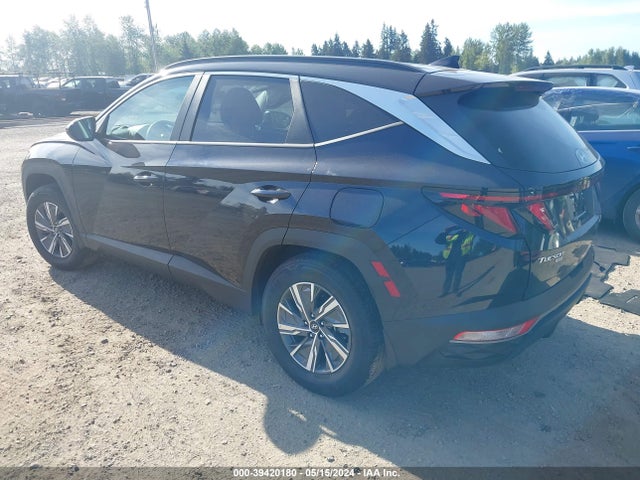 KM8JBCD17RU140373 Hyundai Tucson Hybrid Blue