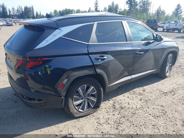 KM8JBCD17RU140373 Hyundai Tucson Hybrid Blue