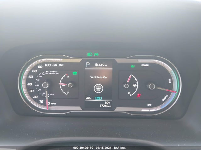 KM8JBCD17RU140373 Hyundai Tucson Hybrid Blue