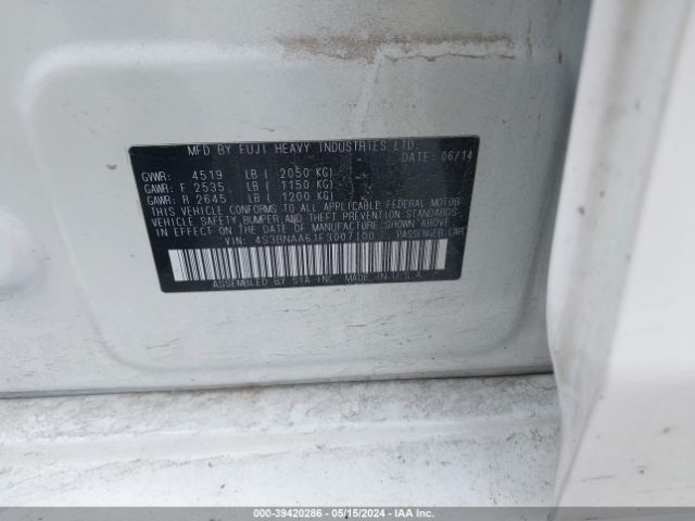 4S3BNAA61F3007100 Subaru Legacy 2.5i