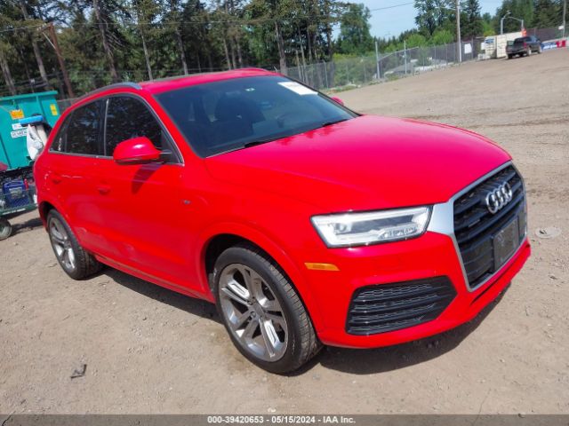 2016 Audi Q3 2.0t Premium Plus მანქანა იყიდება აუქციონზე, vin: WA1GFCFS3GR016524, აუქციონის ნომერი: 39420653