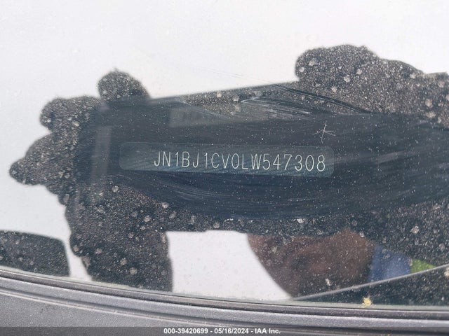 JN1BJ1CV0LW547308 Nissan Rogue Sport Sl Fwd Xtronic Cvt