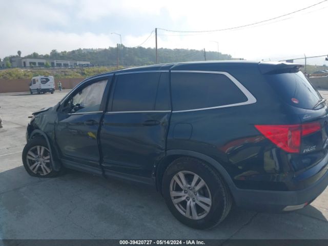 5FNYF6H11GB082575 Honda PILOT LX