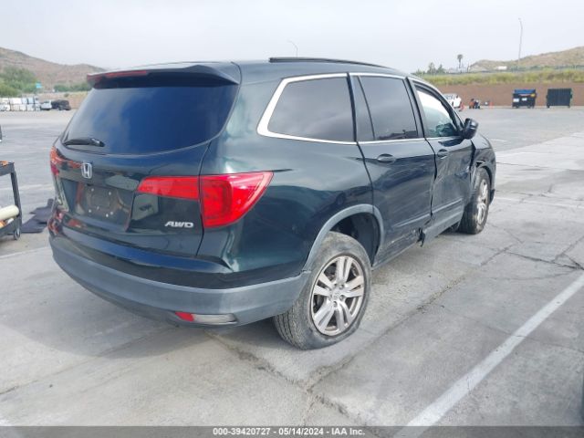5FNYF6H11GB082575 Honda PILOT LX