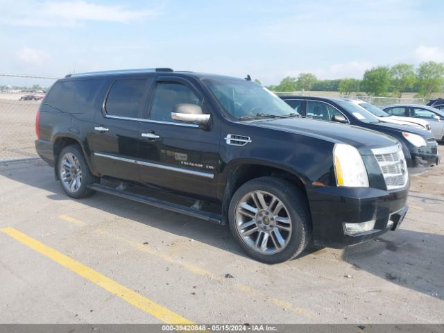 Auction sale of the 2010 Cadillac Escalade Esv Platinum Edition, vin: 1GYUKKEF0AR113104, lot number: 39420848