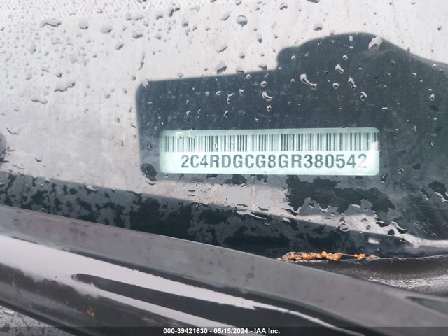 Dodge Grand Caravan Sxt 2016 2C4RDGCG8GR380542 Image 9