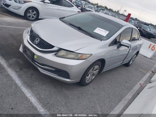 Honda Civic Lx 2015 2HGFB2F53FH536658 Image 2