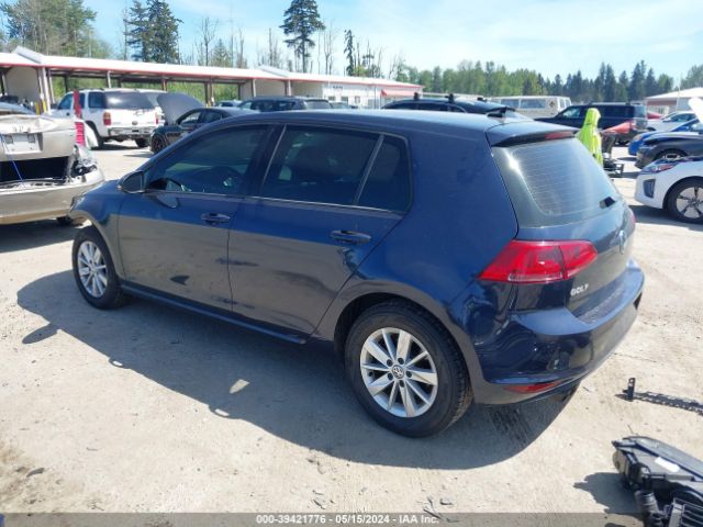 3VW217AU3HM029644 Volkswagen Golf Tsi S 4-door/tsi Se 4-door/tsi Sel 4-door/tsi Wolfsburg Edition 4-door