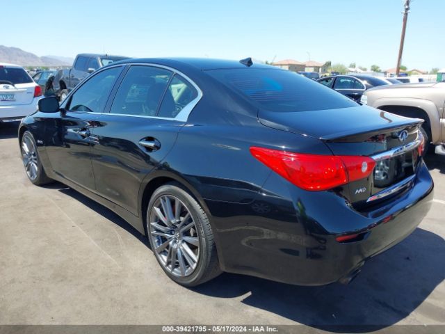 JN1FV7AR3HM871743 Infiniti Q50 3.0t Red Sport 400