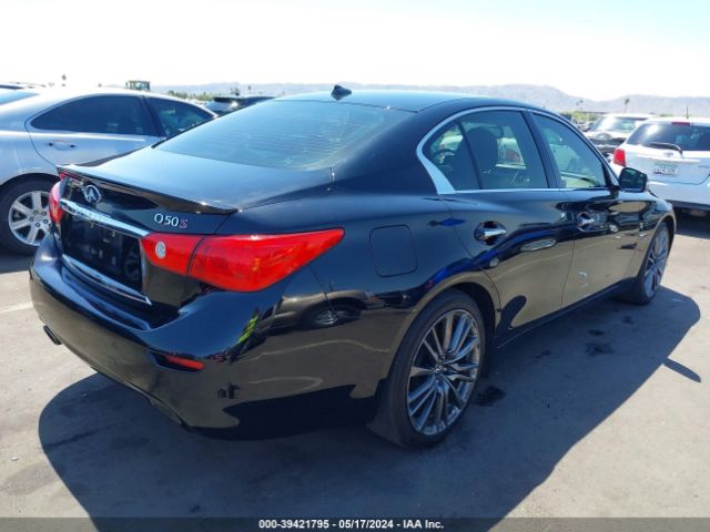 JN1FV7AR3HM871743 Infiniti Q50 3.0t Red Sport 400